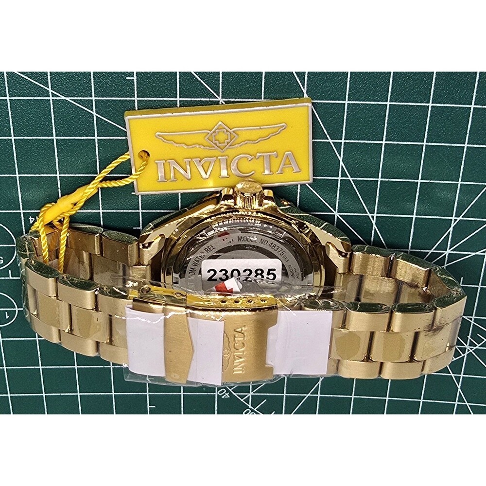 Invicta Pro Diver Men's Watch 43mm Gold 48375 - Picture 5 of 8